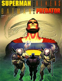 Superman and Batman Vs. Aliens and Predator (2007)