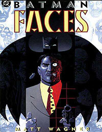 アメコミ・英語　バットマン　BATMAN FACES アメコミ・英語バットマンBATMAN:FALSE FACES